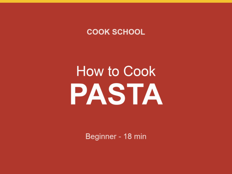 How to Cook: Pasta (Course)