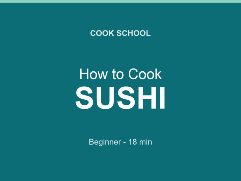 How to Cook: Sushi (Course)